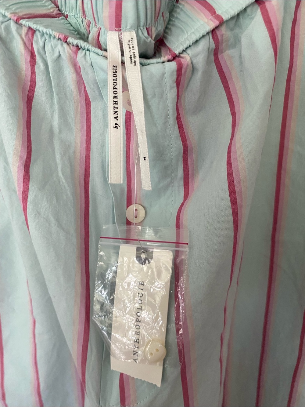 NWT ANTHROPOLOGIE Wren Stripe Boxer Trousers Size Medium - Picture 5 of 6